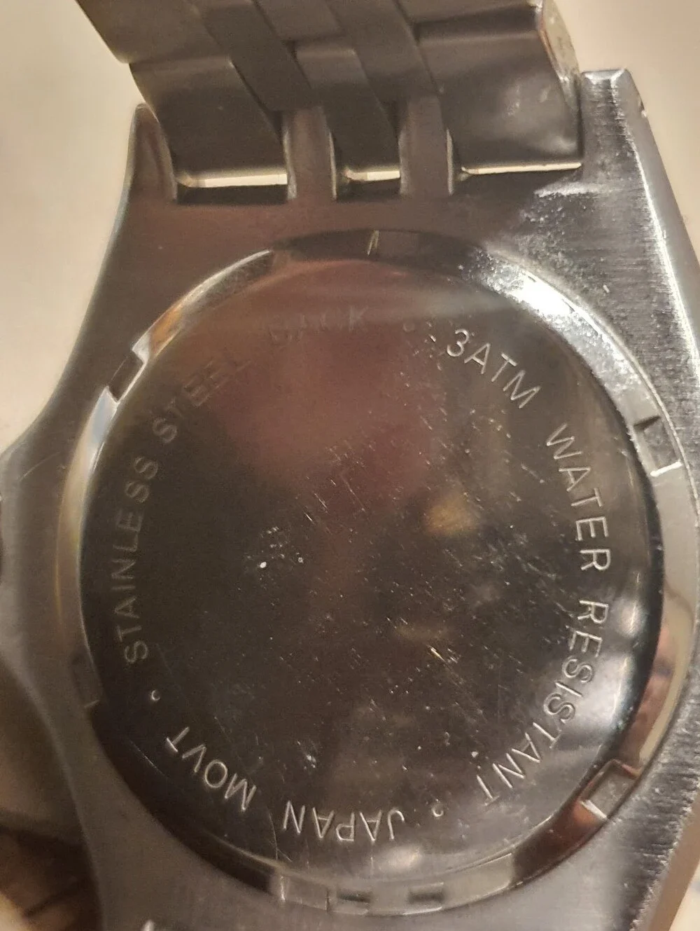 Auburn Tigers Silver/Goldtone Stainless Steel Collegiate Men's Watch w/Date